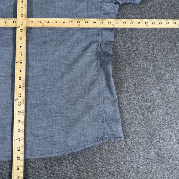 Arc'teryx Shirt Mens Large Gray Short Sleeve Button Up Casual Hiking - Picture 2 of 11